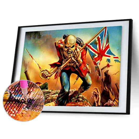 Eddie - Full Round Drill Diamond Painting 50*40CM