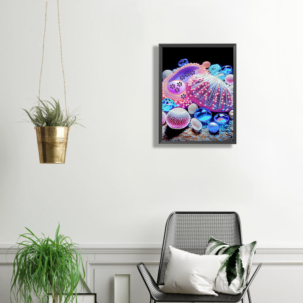 Dream Shell - Special Shaped Drill Diamond Painting 30*40CM