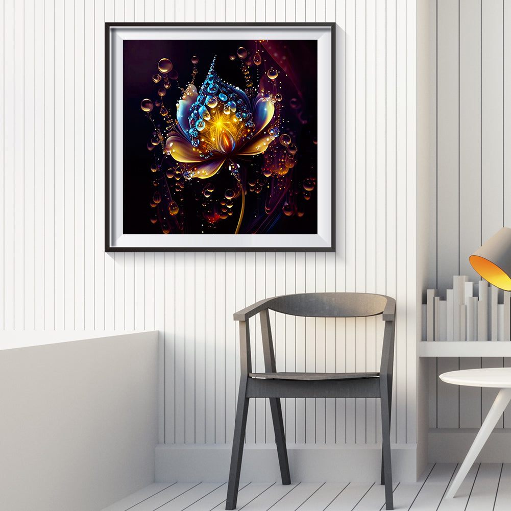 Crystal Flower - Full Round Drill Diamond Painting 30*30CM