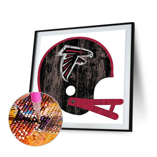 Atlanta Falcons - Full Round Drill Diamond Painting 30*30CM