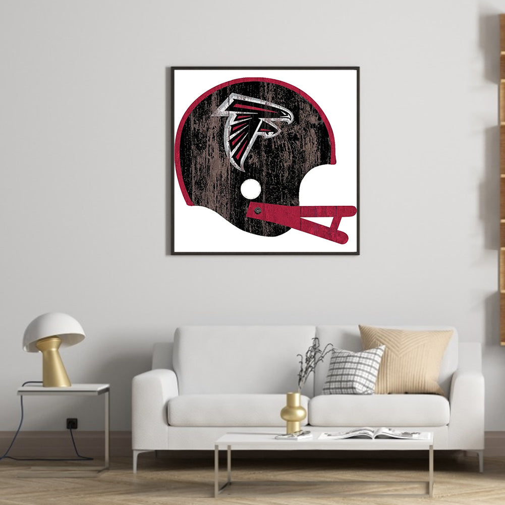 Atlanta Falcons - Full Round Drill Diamond Painting 30*30CM