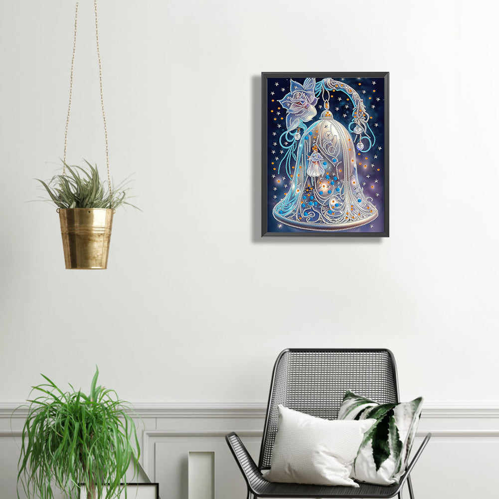 Dream Bell - Special Shaped Drill Diamond Painting 30*40CM