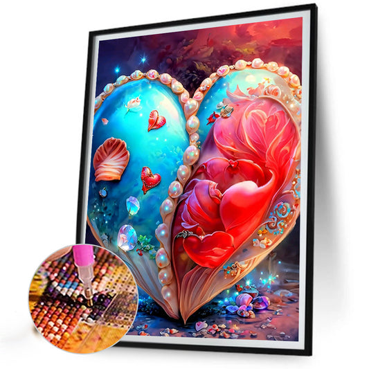 Love Shell - Full Round Drill Diamond Painting 30*40CM