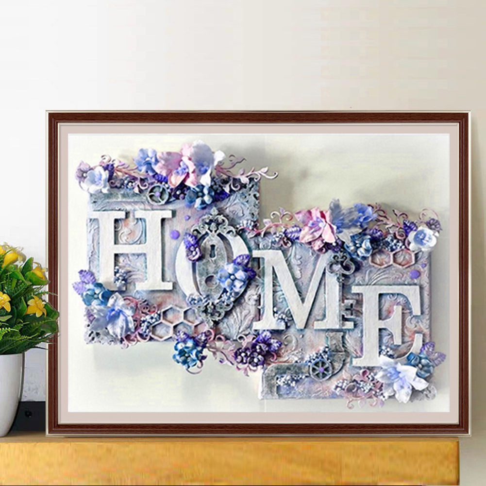 Home - Full Round Drill Diamond Painting 40*30CM