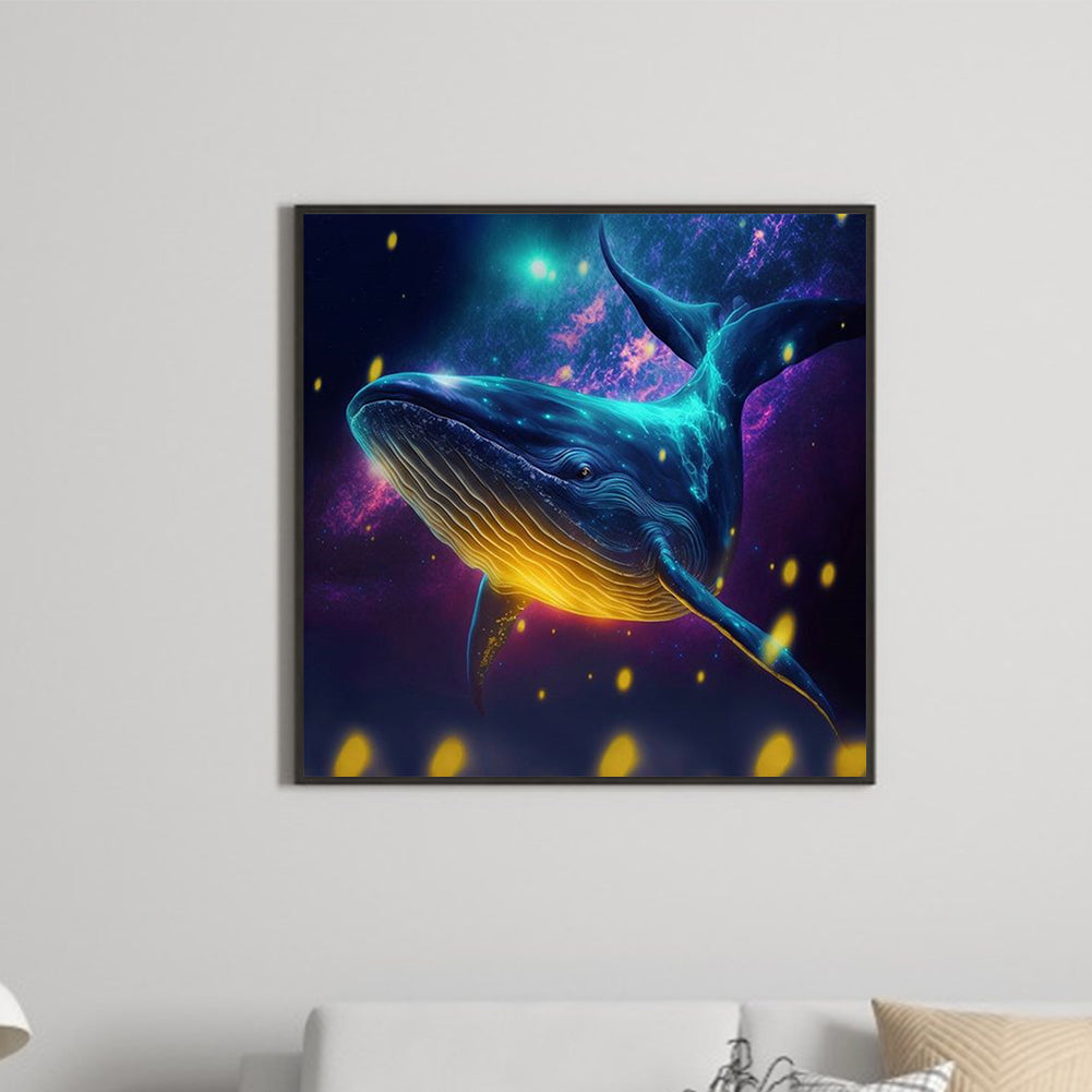 Whale - Full Square Drill Diamond Painting 30*30CM