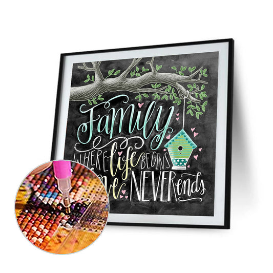 Love Hut - Full Square Drill Diamond Painting 45*45CM