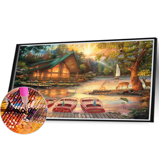 Rinnai Manor Animal Paradise - Full Round Drill Diamond Painting 40*30CM