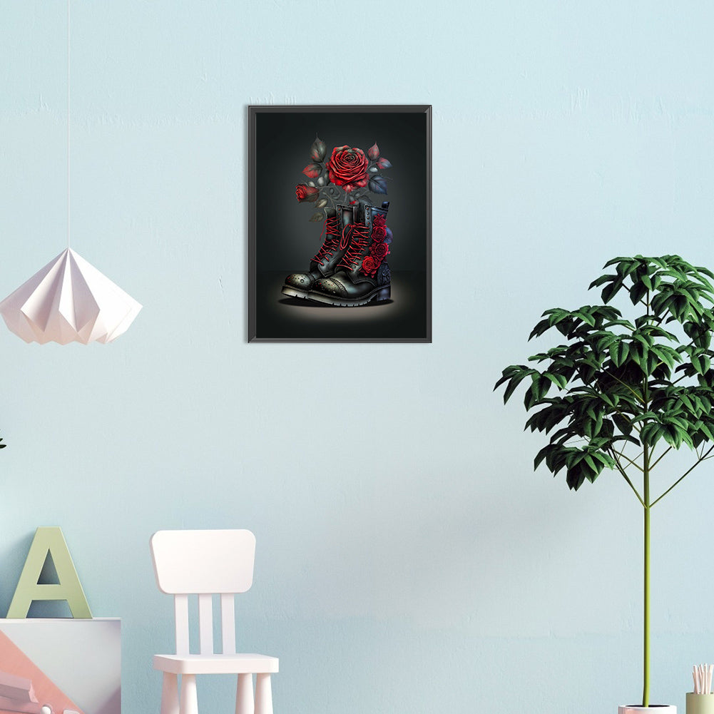 Boots - Full Round Drill Diamond Painting 30*40CM