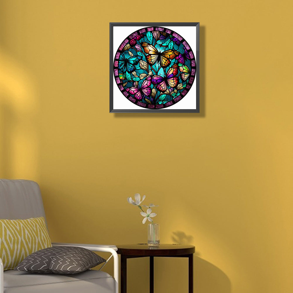Art Window Painting - Full Round Drill Diamond Painting 30*30CM