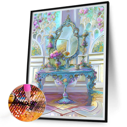 European And American Classical Furniture - Full Round Drill Diamond Painting 30*40CM