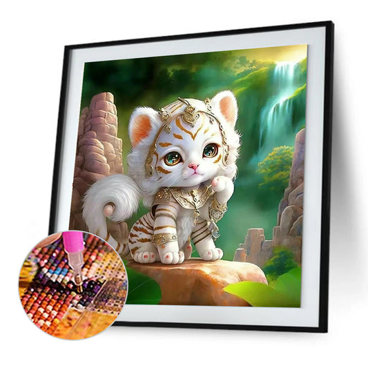 Animals In The Jungle - Full Round Drill Diamond Painting 30*30CM