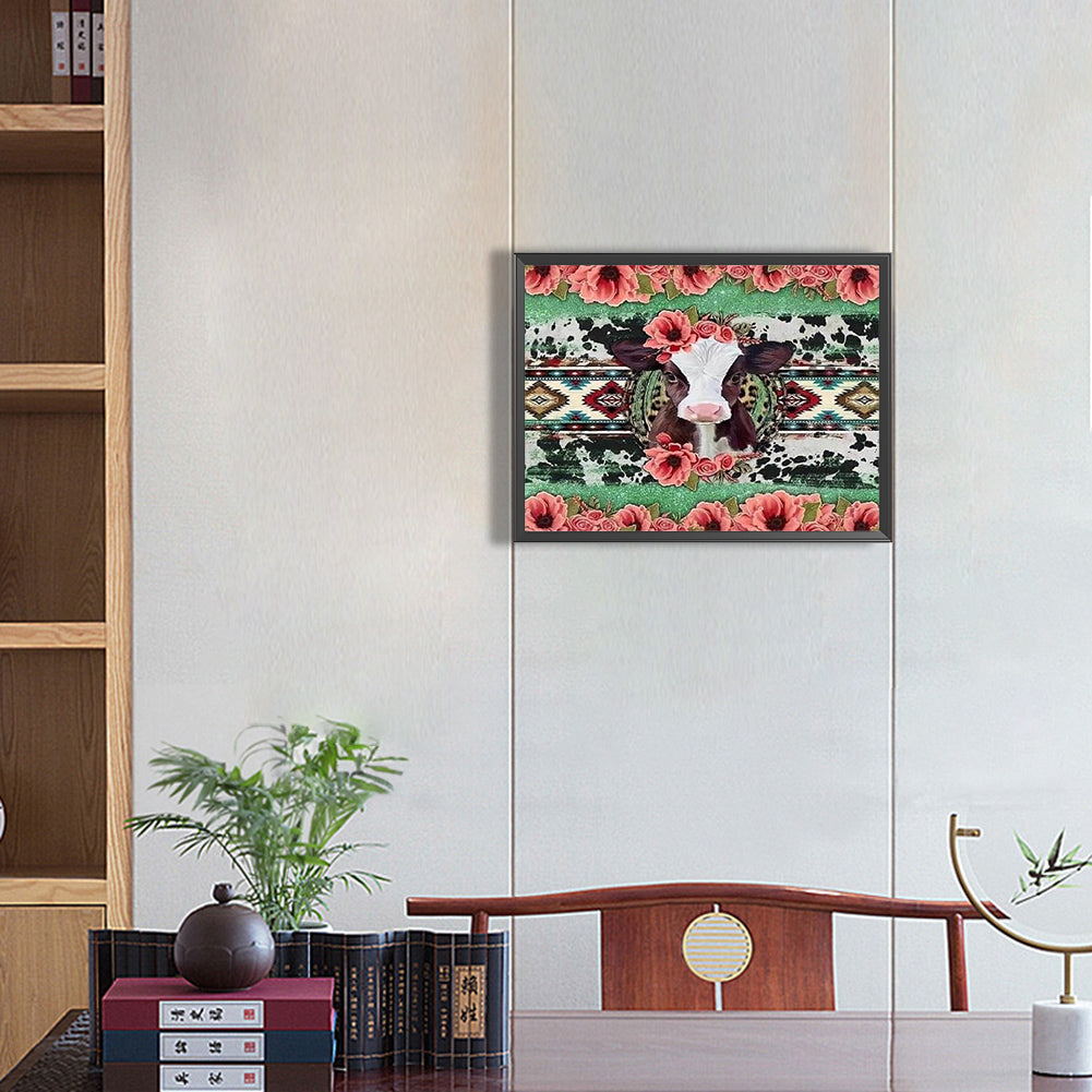 Ox - Full Round Drill Diamond Painting 40*30CM
