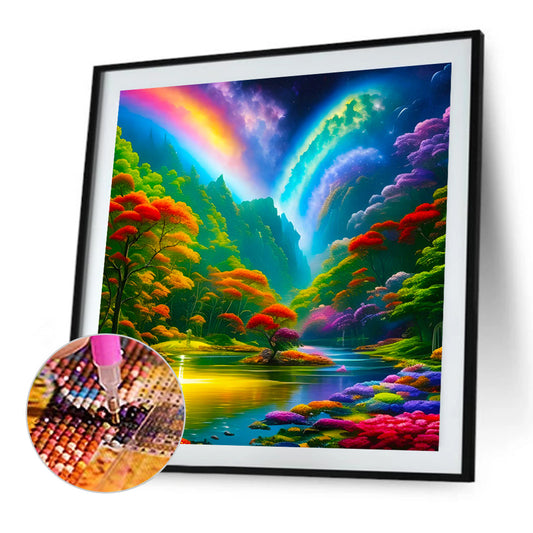 Colorful Forest - Full Square Drill Diamond Painting 50*50CM