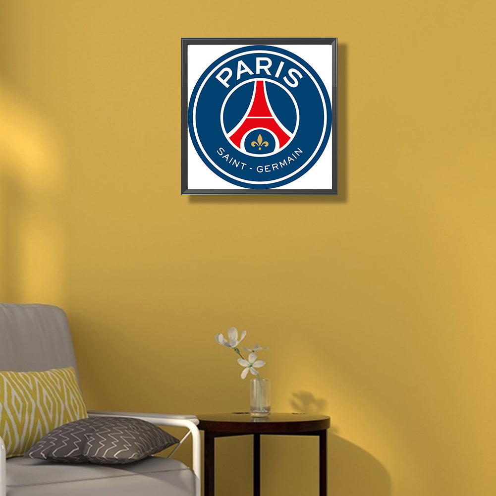 Paris Saint Germain - Full Round Drill Diamond Painting 40*40CM