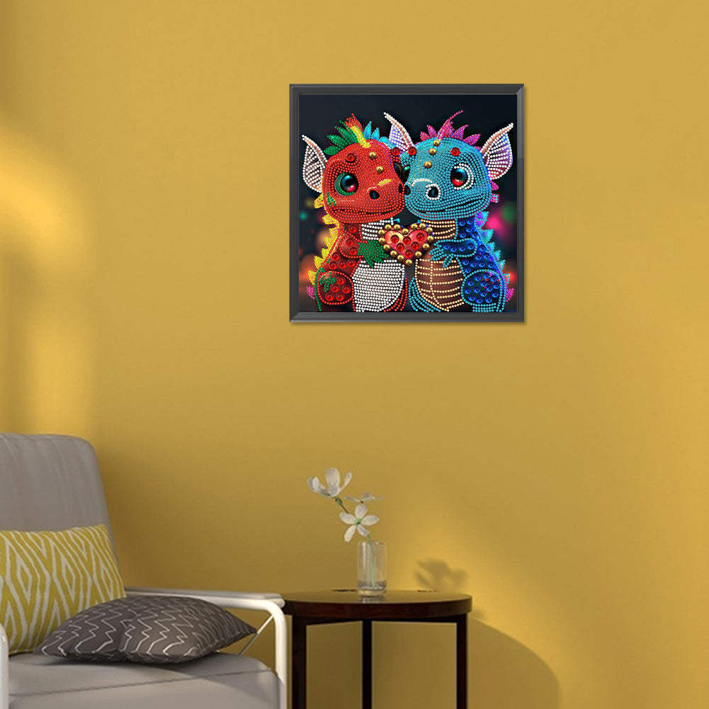Personality Pterosaur - Special Shaped Drill Diamond Painting 30*30CM