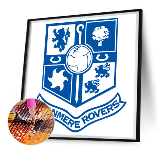 Tranmere Rovers Football Club - Full Round Drill Diamond Painting 30*30CM