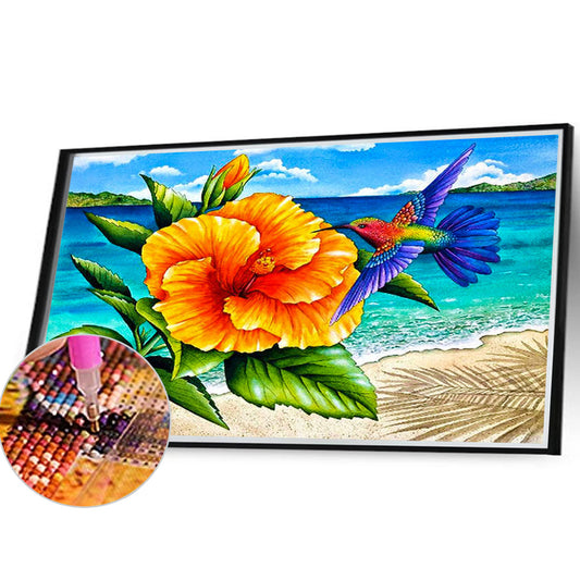 The Flowers - Full Round Drill Diamond Painting 40*30CM