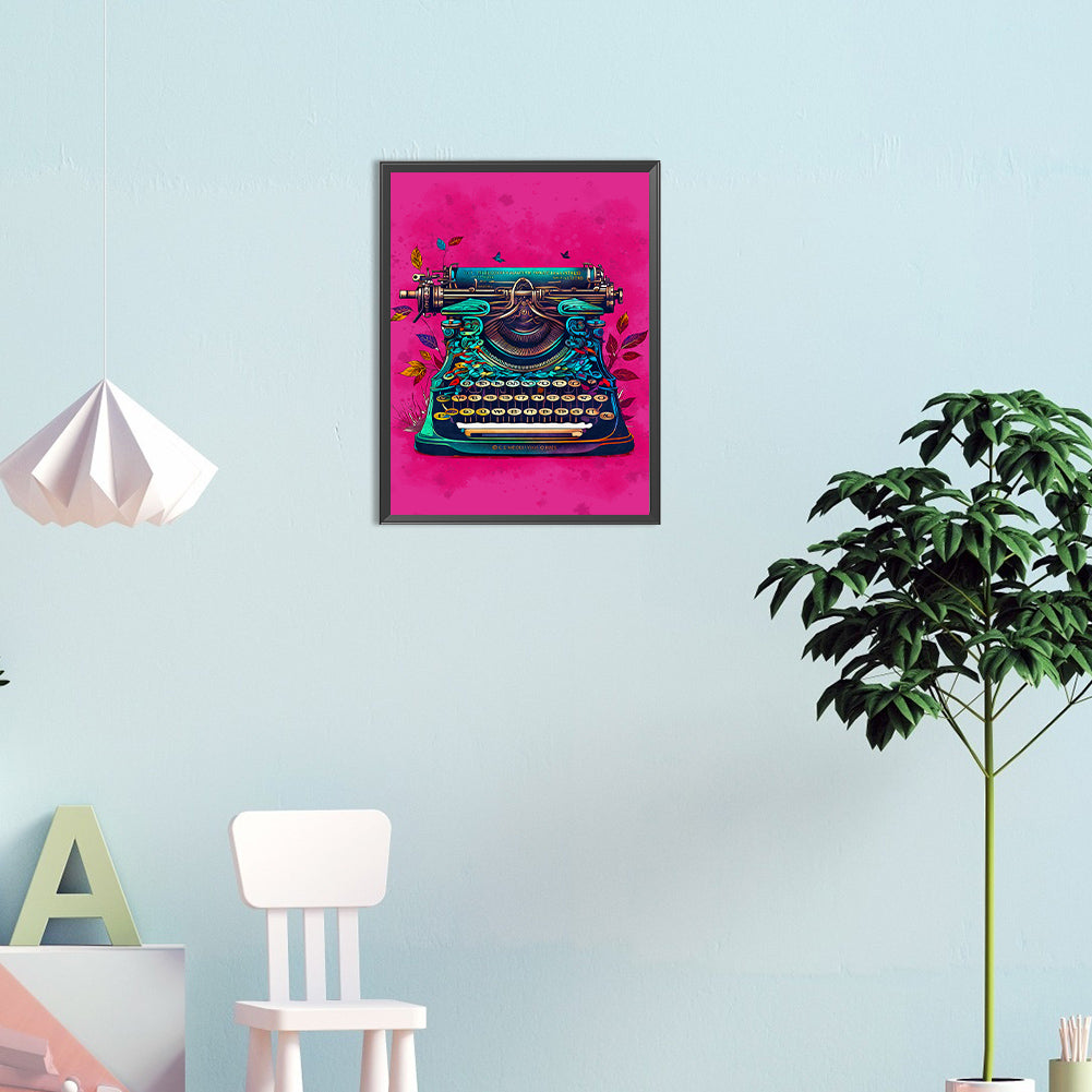 Writer Clip Art - Full Round Drill Diamond Painting 30*40CM