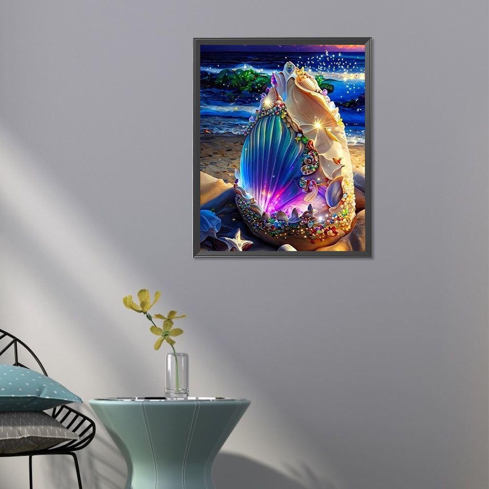 Conch - Full Square Drill Diamond Painting 40*50CM