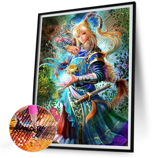 Magic Boy - Full Round Drill Diamond Painting 30*40CM