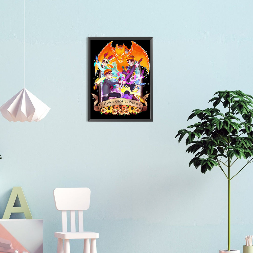 Pokemon - Full Round Drill Diamond Painting 30*40CM