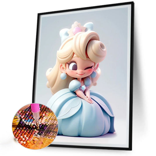 Princess Cinderella - Full Square Drill Diamond Painting 30*40CM