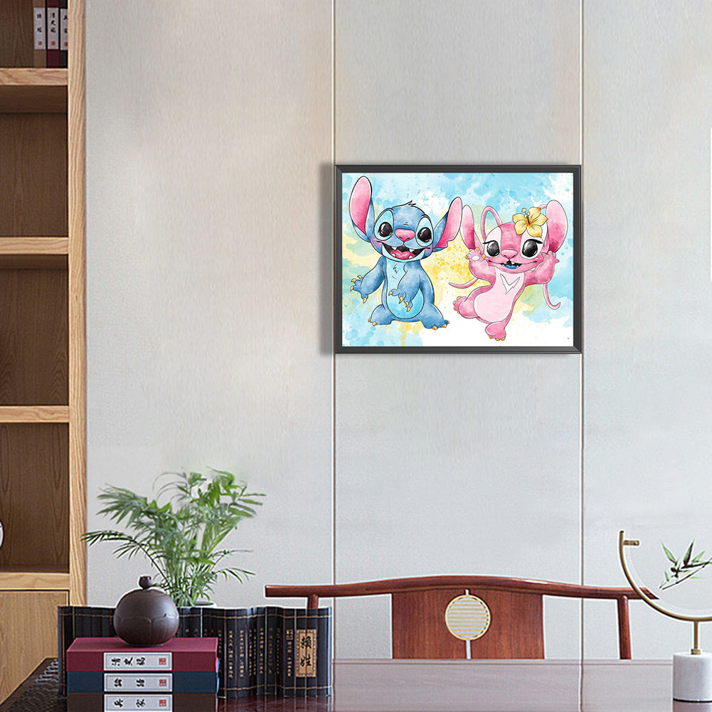 Stitch - Full Round Drill Diamond Painting 40*30CM
