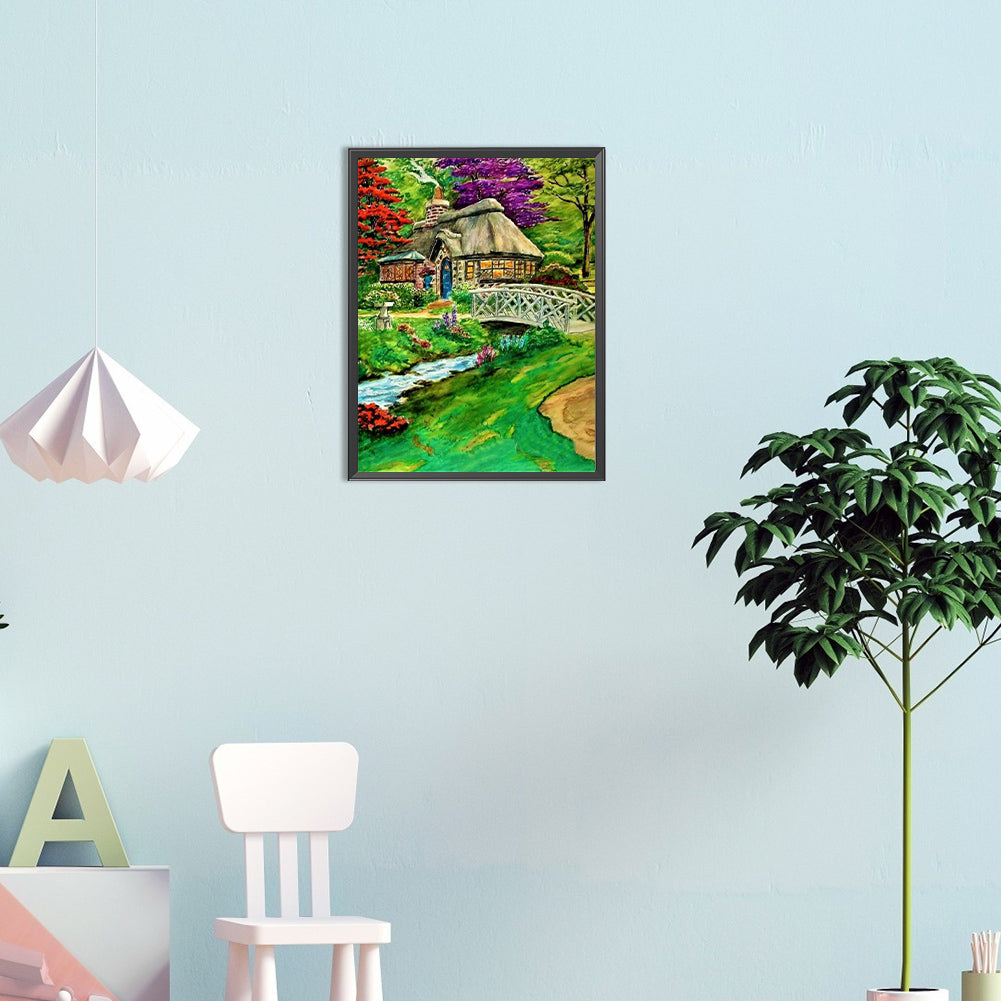 Country Garden - Full Round Drill Diamond Painting 30*40CM