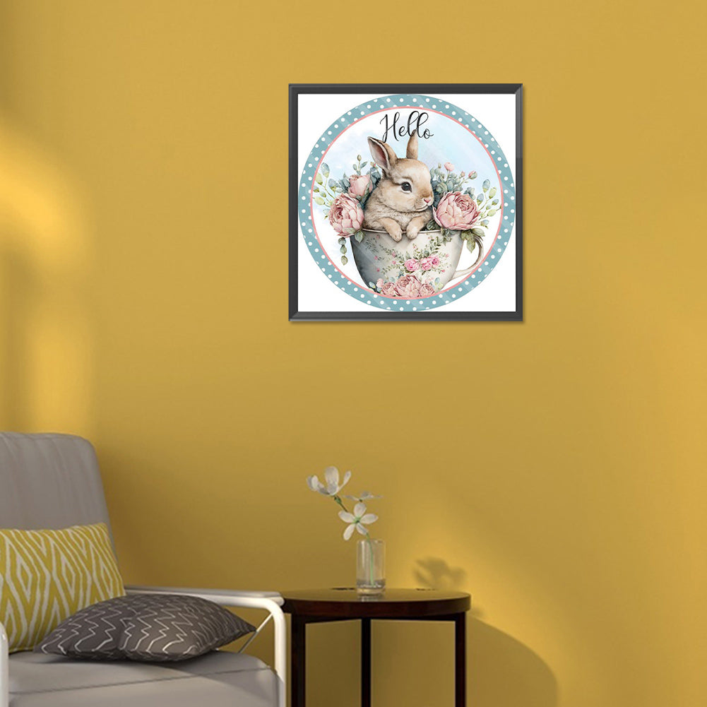 Bunny Garland - Full Round Drill Diamond Painting 30*30CM