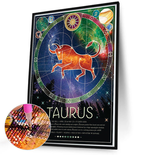 Chinese Zodiac - Taurus - Full Round Drill Diamond Painting 50*70cm