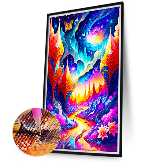 Different World - Full Round Drill Diamond Painting 40*70CM