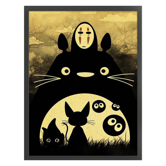 Totoro And Friends - 11CT Stamped Cross Stitch 50*65CM