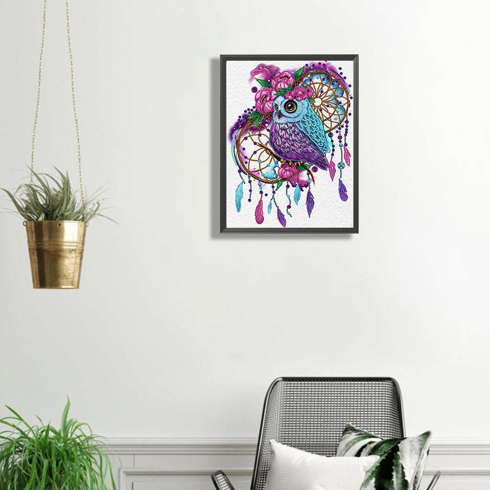 Dreamcatcher - Special Shaped Drill Diamond Painting 30*40CM