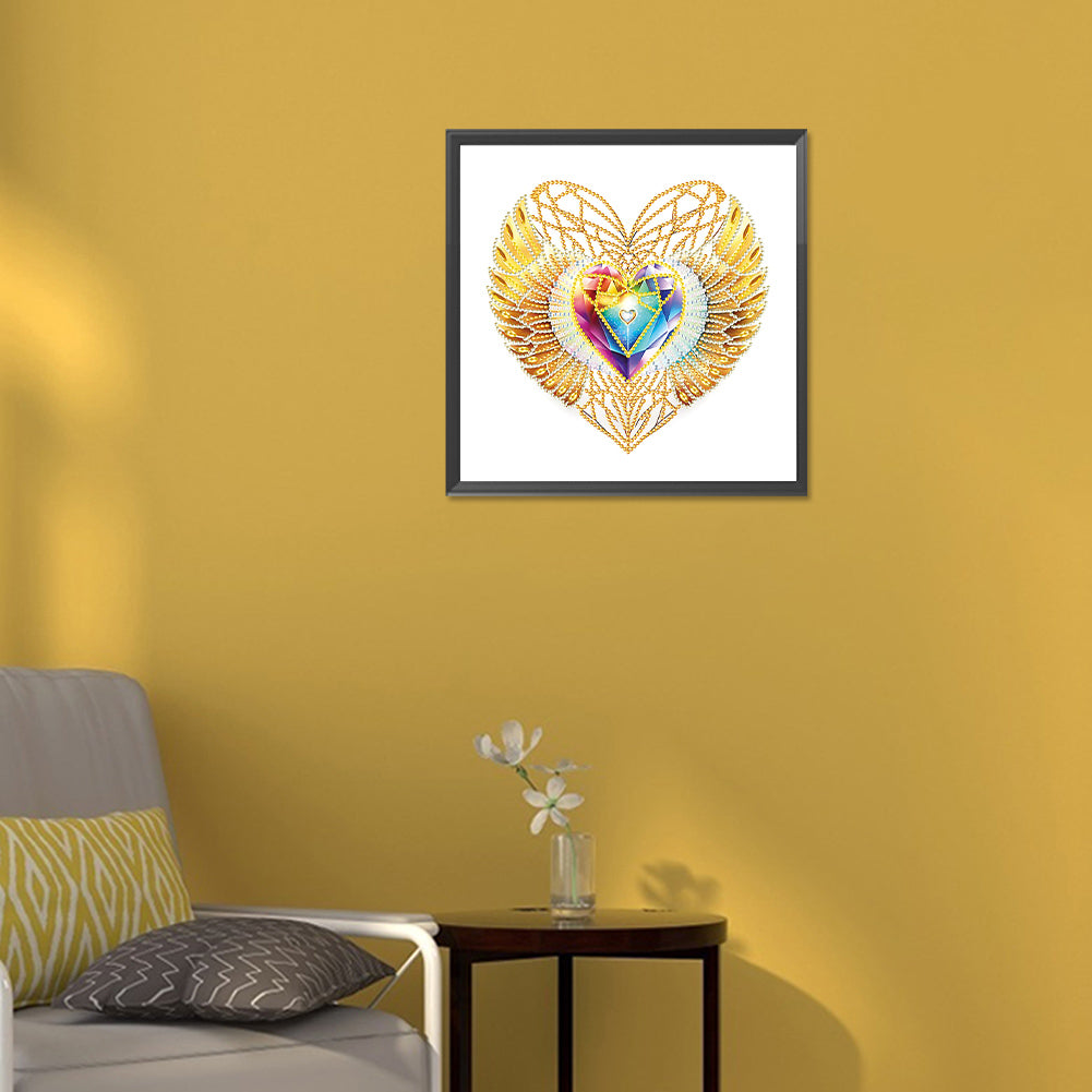 Eternal Heart - Special Shaped Drill Diamond Painting 30*30CM