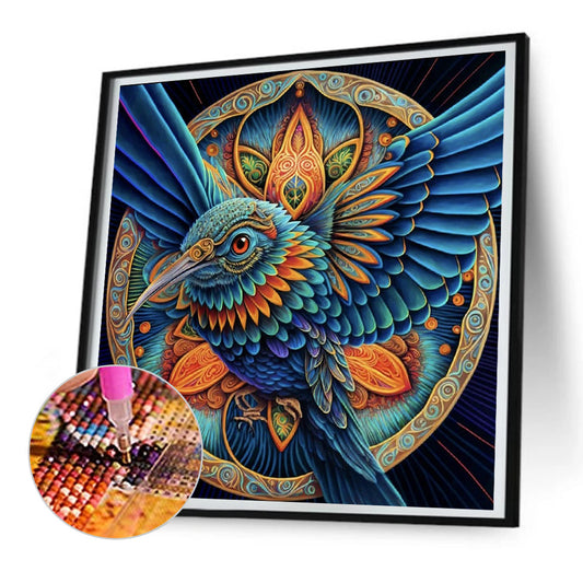 Sparrow - Full Round Drill Diamond Painting 30*30CM