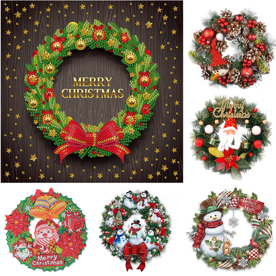 DIY diamond crafts,wreath