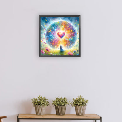 Beautiful Love - Full Round Drill Diamond Painting 30*30CM