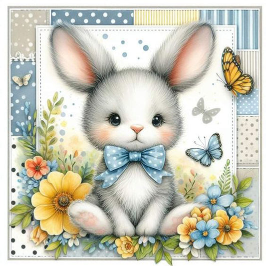 Bunny - Full Round Drill Diamond Painting 30*30CM