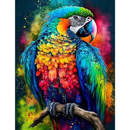 Parrot - Full Round Drill Diamond Painting 50*65CM