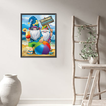Beach Goblin - Full Round Drill Diamond Painting 40*50CM