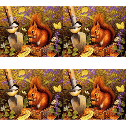 Squirrels And Birds - Full Round Drill Diamond Painting 50*40CM