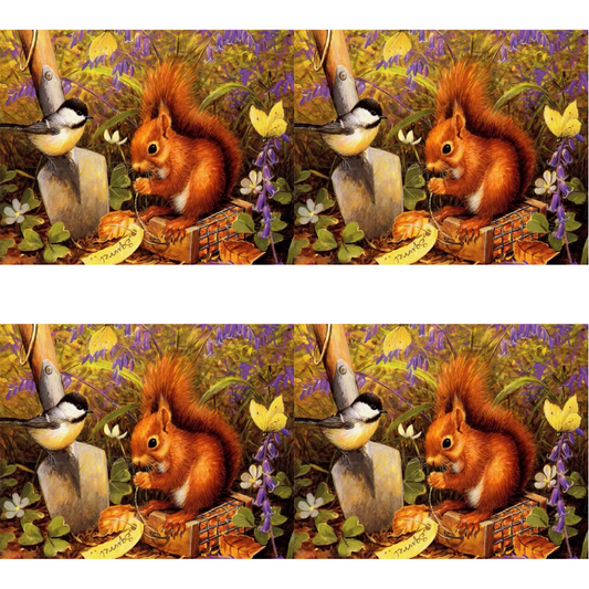 Squirrels And Birds - Full Round Drill Diamond Painting 50*40CM