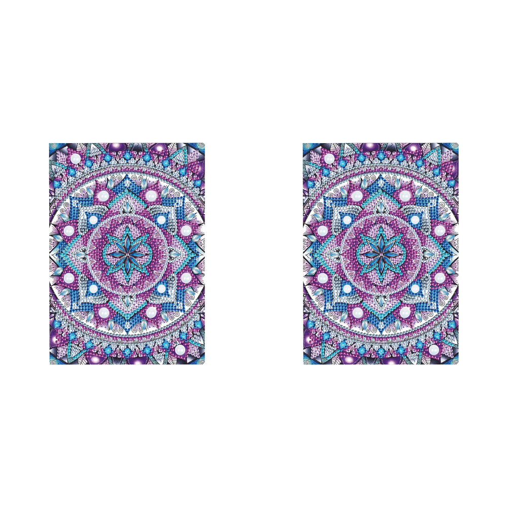 Special Shaped Mandala Diamond Painting Diary Book Rhinestone Art Hand Craft Kit