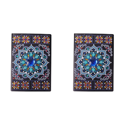 Special Shaped Mandala Diamond Painting Diary Book Rhinestone Art Hand Craft Kit