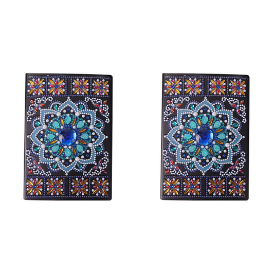 Special Shaped Mandala Diamond Painting Diary Book Rhinestone Art Hand Craft Kit