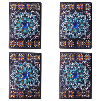 Special Shaped Mandala Diamond Painting Diary Book Rhinestone Art Hand Craft Kit