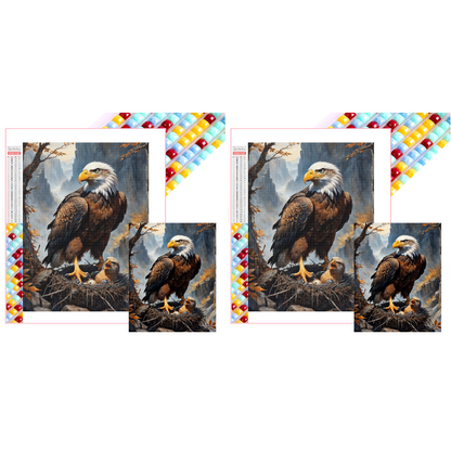 Eagle - Full Square Drill Diamond Painting 40*50CM