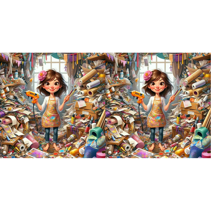 Handmade Girl - Full Round Drill Diamond Painting 50*50CM