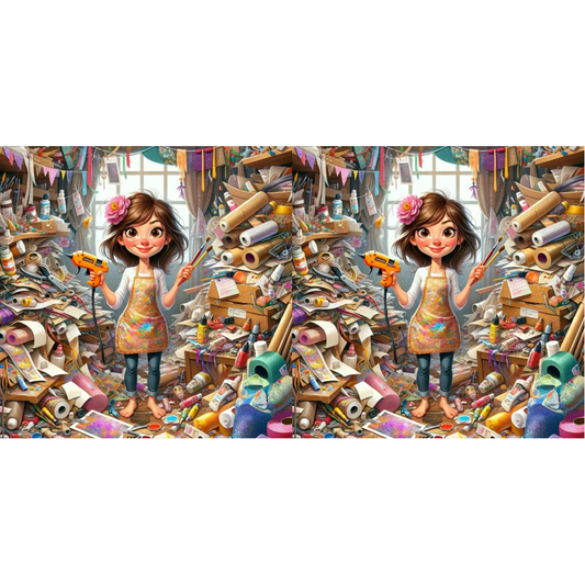 Handmade Girl - Full Round Drill Diamond Painting 50*50CM