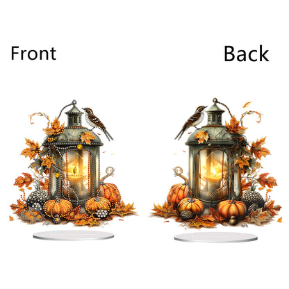 Special Shape Pumpkin Bird Oil Lamp Desktop Diamond Art Kits Bedroom Table Decor